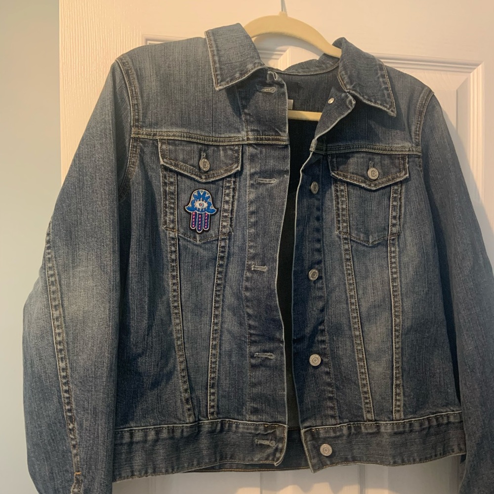 Up cycled Gap Jean Jacket Size Medium
